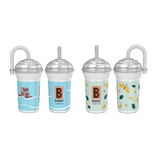 BIGGBY - Kids Cold Cup - Bird/Fish - 12oz