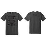 Gray Coffee Symbol T-Shirt