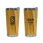 Dad Fuel Bamboo Tumbler - 16oz