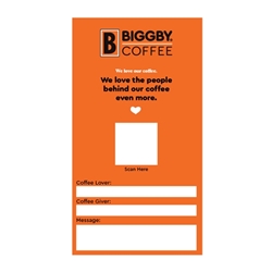 BIGGBY - Digital Gift Card