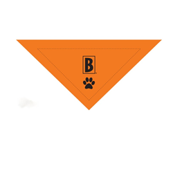 orange dog bandana